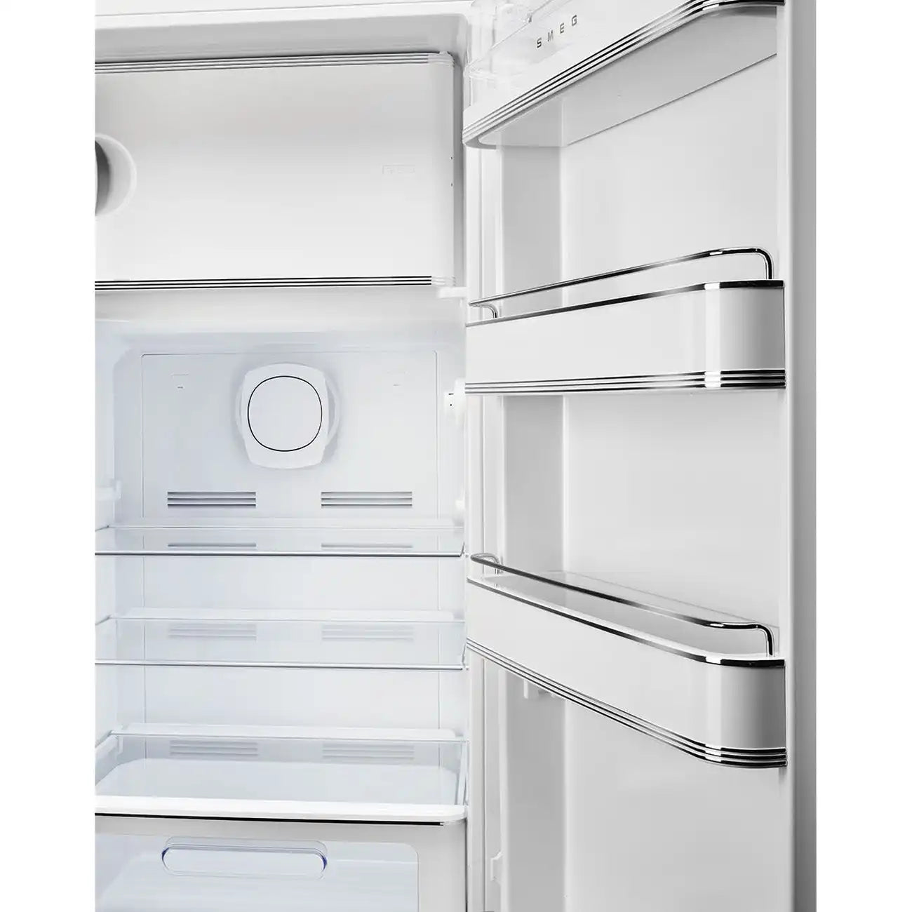 Refrigerator Retro-Style Amber Clay Matte