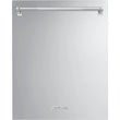 Stainless Steel Dishwasher Panel for 24" ADA Compliant SMEG Dishwashers
