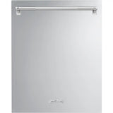 Stainless Steel Dishwasher Panel for 24" ADA Compliant SMEG Dishwashers