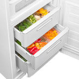 Retro-Style Refrigerator (12 cu ft, Right Hinge) - White